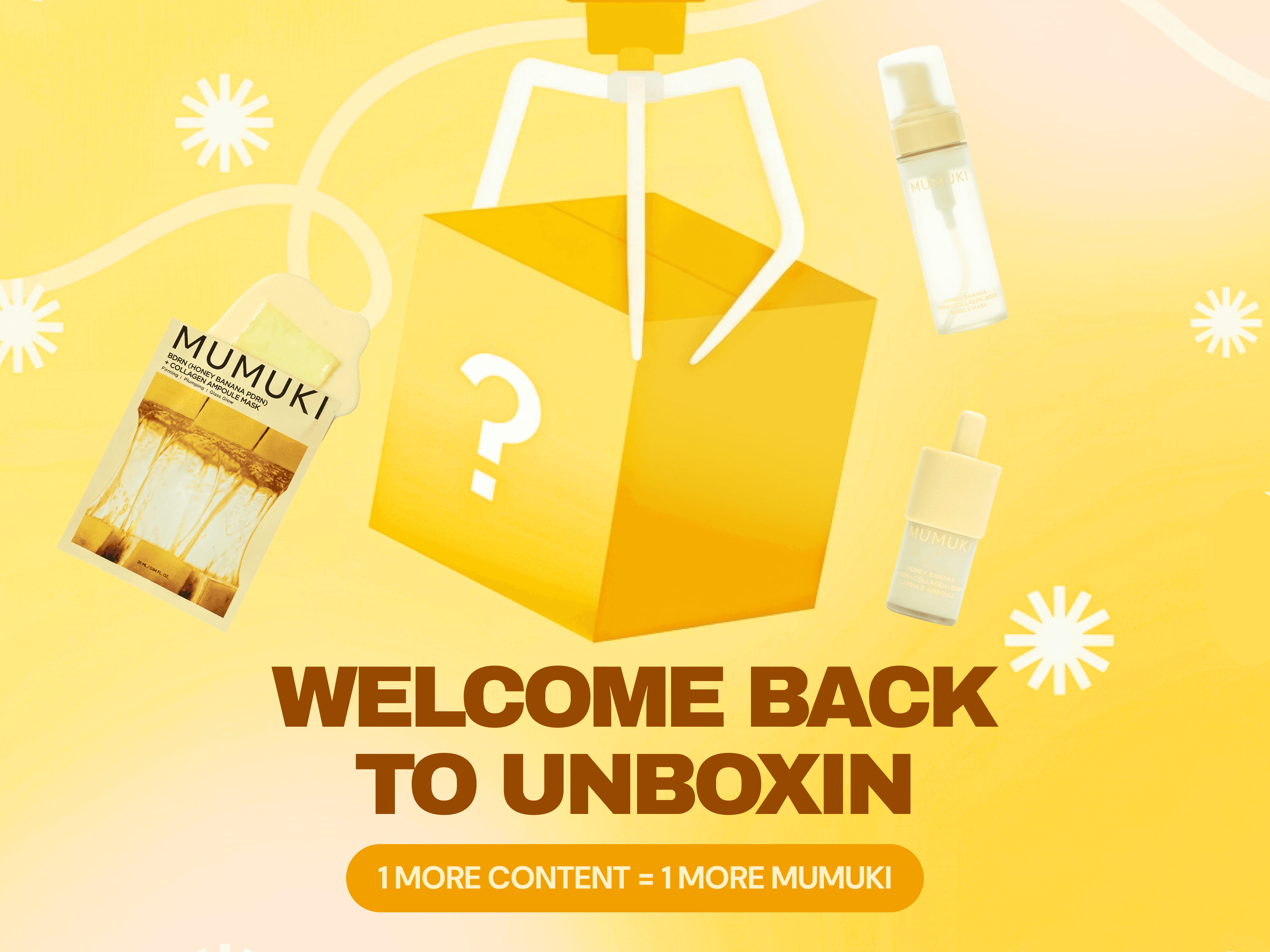 Welcome Back to UNBOXIN!
